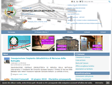 Tablet Screenshot of comune.nervesa.tv.it